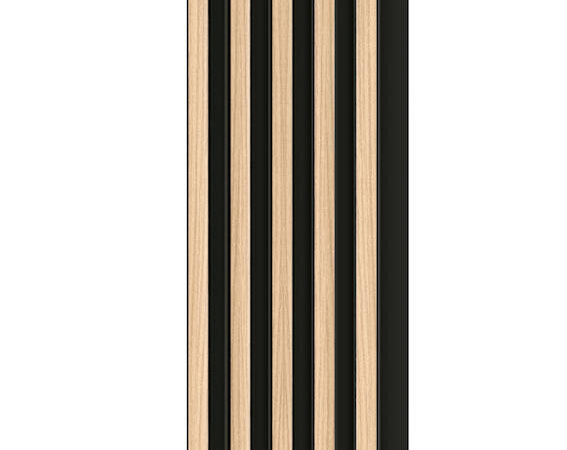 VOX Linerio Natural Black Slat Panel (S-Line)