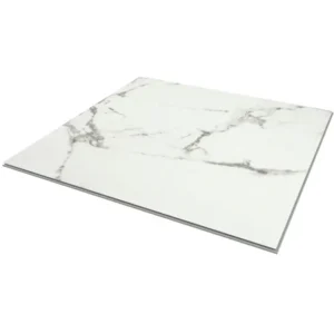 SPC Flooring – Calacatta Snow – 600mm x 600mm – Pack of 4