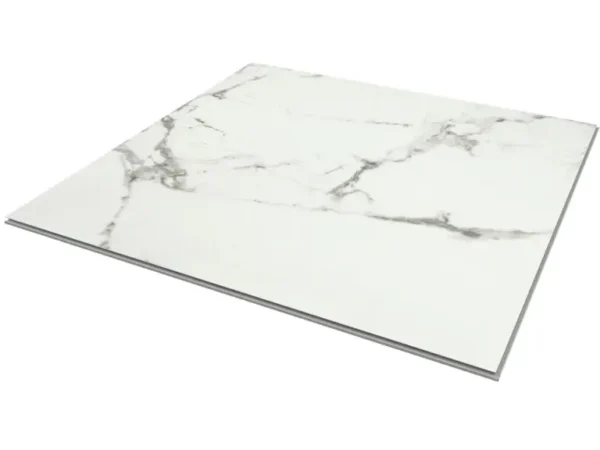 SPC Flooring – Calacatta Snow – 600mm x 600mm – Pack of 4