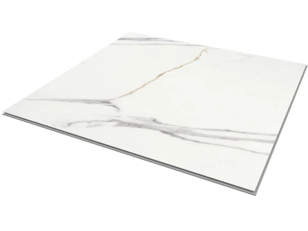 SPC Flooring – Calacatta White – 600mm x 600mm – Pack of 4