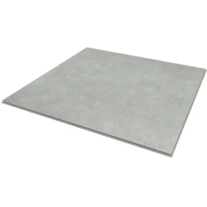 SPC Flooring – Concrete Beige – 600mm x 600mm – Pack of 4