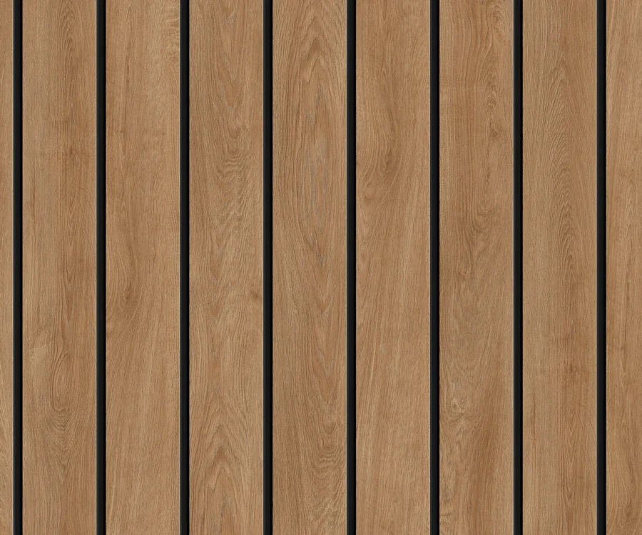VOX SOLVO Cladding Natural Oak-Black 160mm x 6m